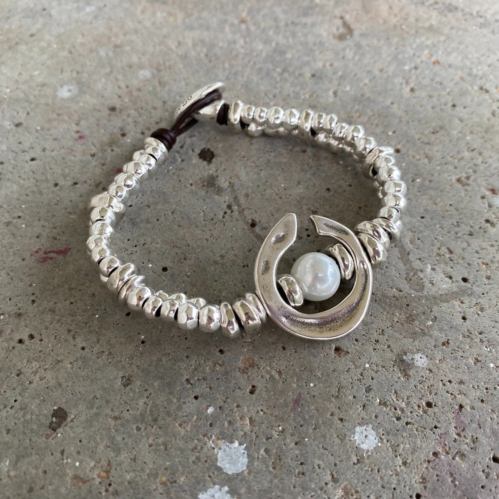 UNO de 50 Half Moon Bracelet
